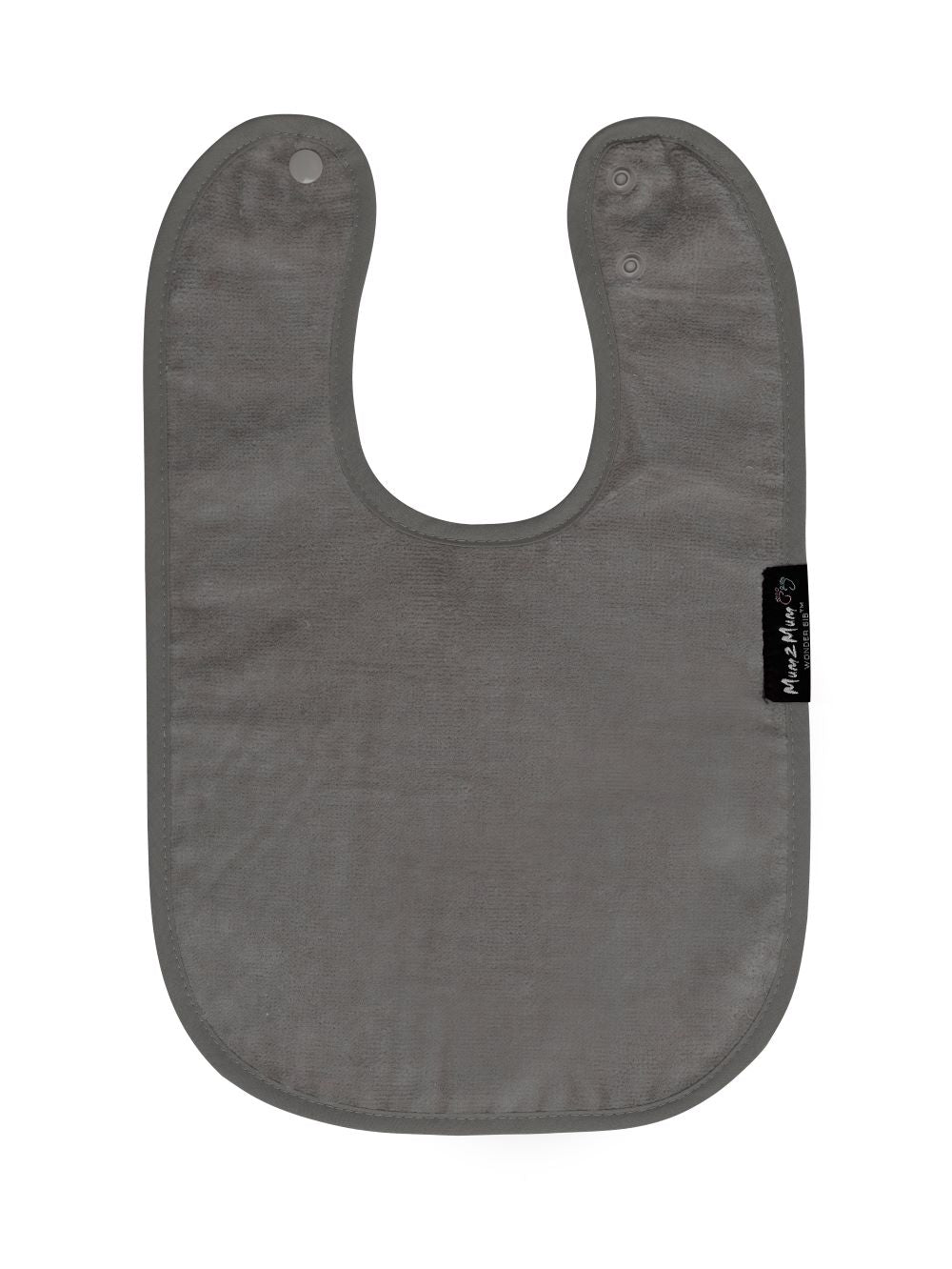 Mum 2 Mum Standard Wonder Bib - Mushroom Grey/Brown