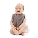 Mum 2 Mum Standard Wonder Bib - Mushroom Grey/Brown