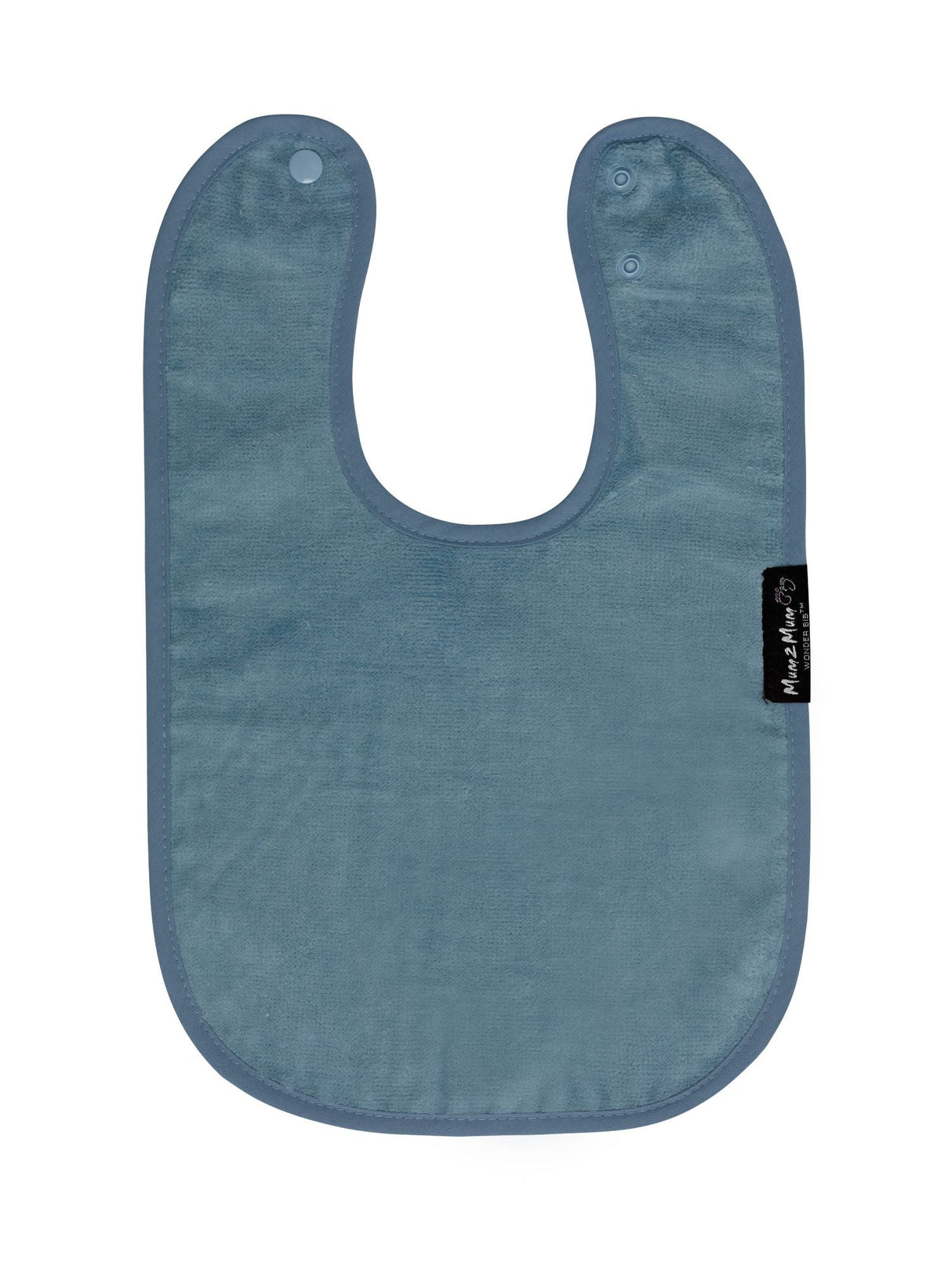 Mum 2 Mum Standard Wonder Bib - Denim Blue