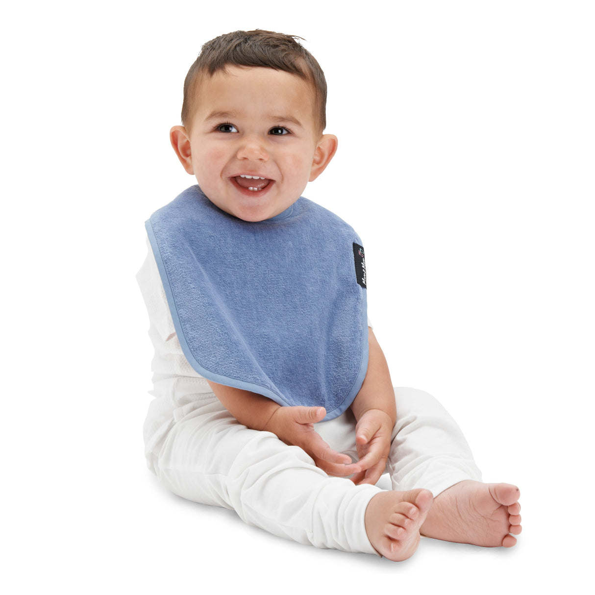 Mum 2 Mum Standard Wonder Bib - Denim Blue
