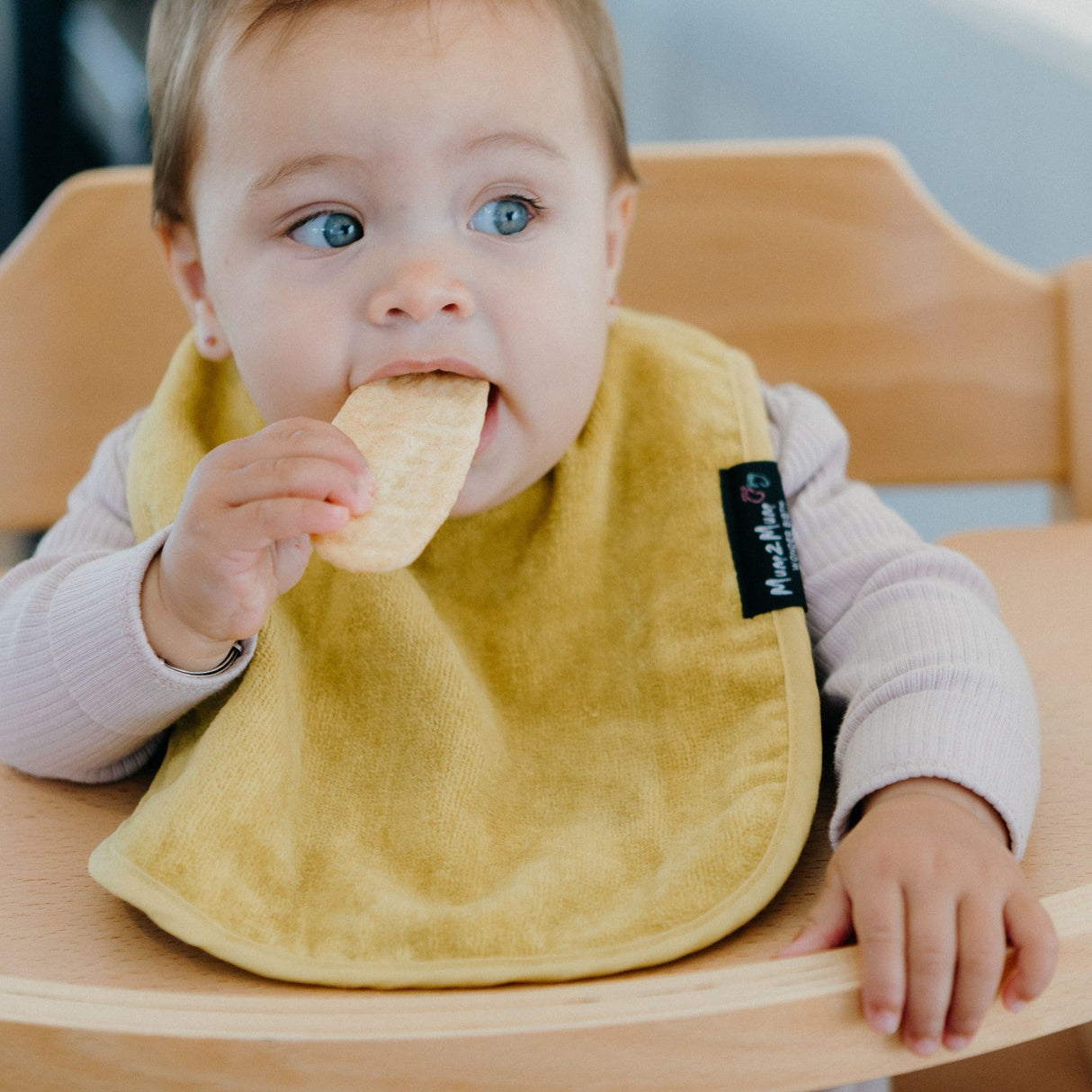 Mum 2 Mum Standard Wonder Bib - Mustard