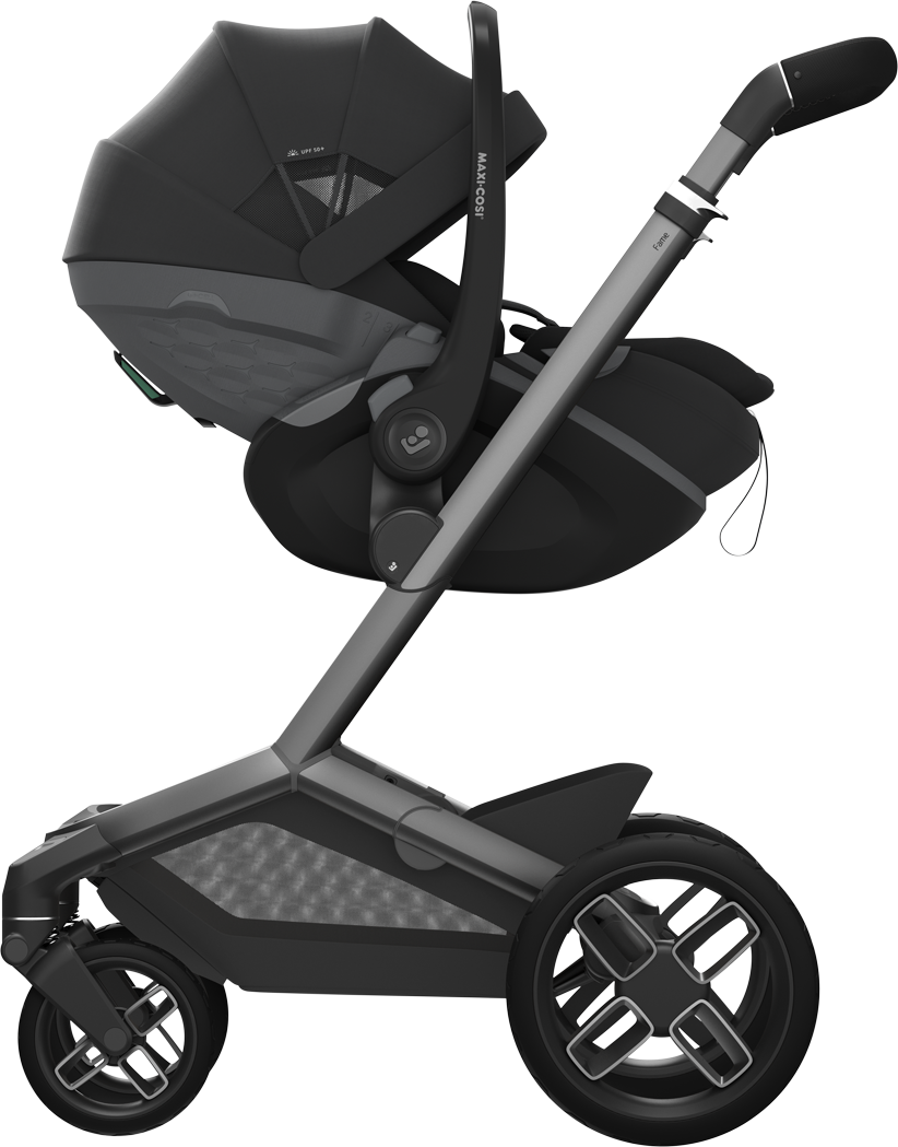 Maxi-Cosi Fame 10 Piece Premium Travel System - Onyx Black