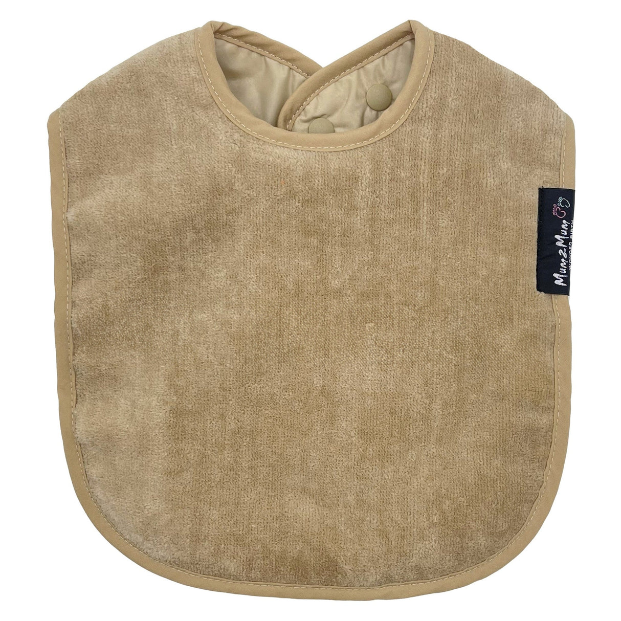 Mum 2 Mum Standard Wonder Bib - Beige