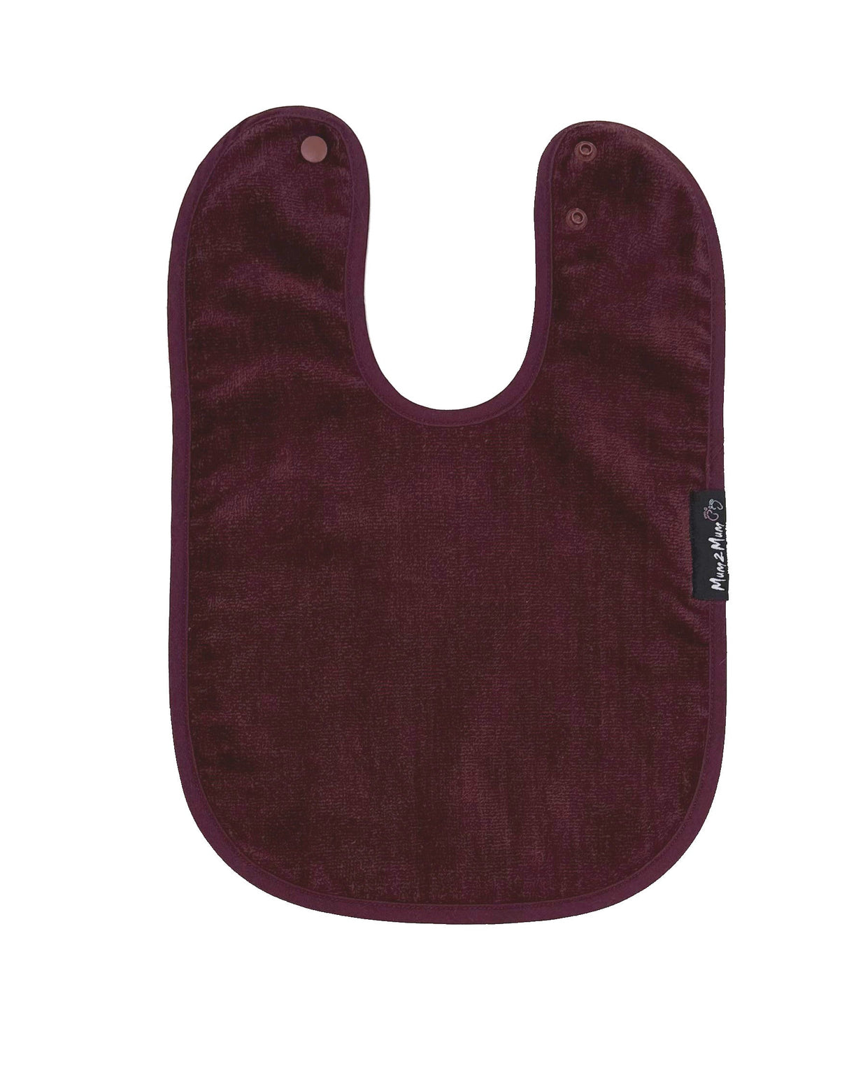 Mum 2 Mum Standard Wonder Bib - Plum