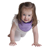Mum 2 Mum Bandana Style Wonder Bib - Purple