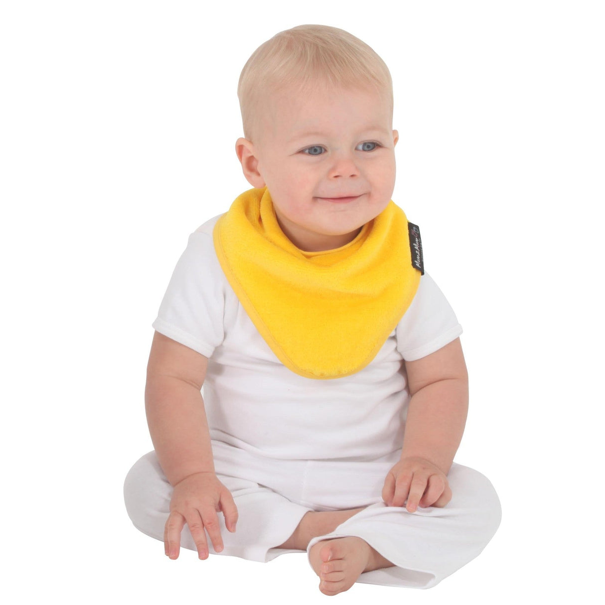 Mum 2 Mum Bandana Style Wonder Bib - Yellow