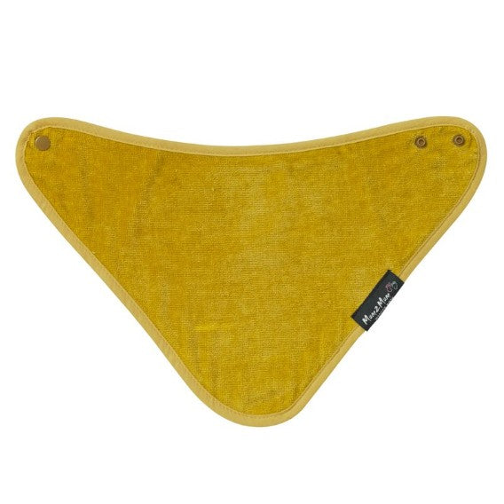 Mum 2 Mum Bandana Style Wonder Bib - Mustard Yellow