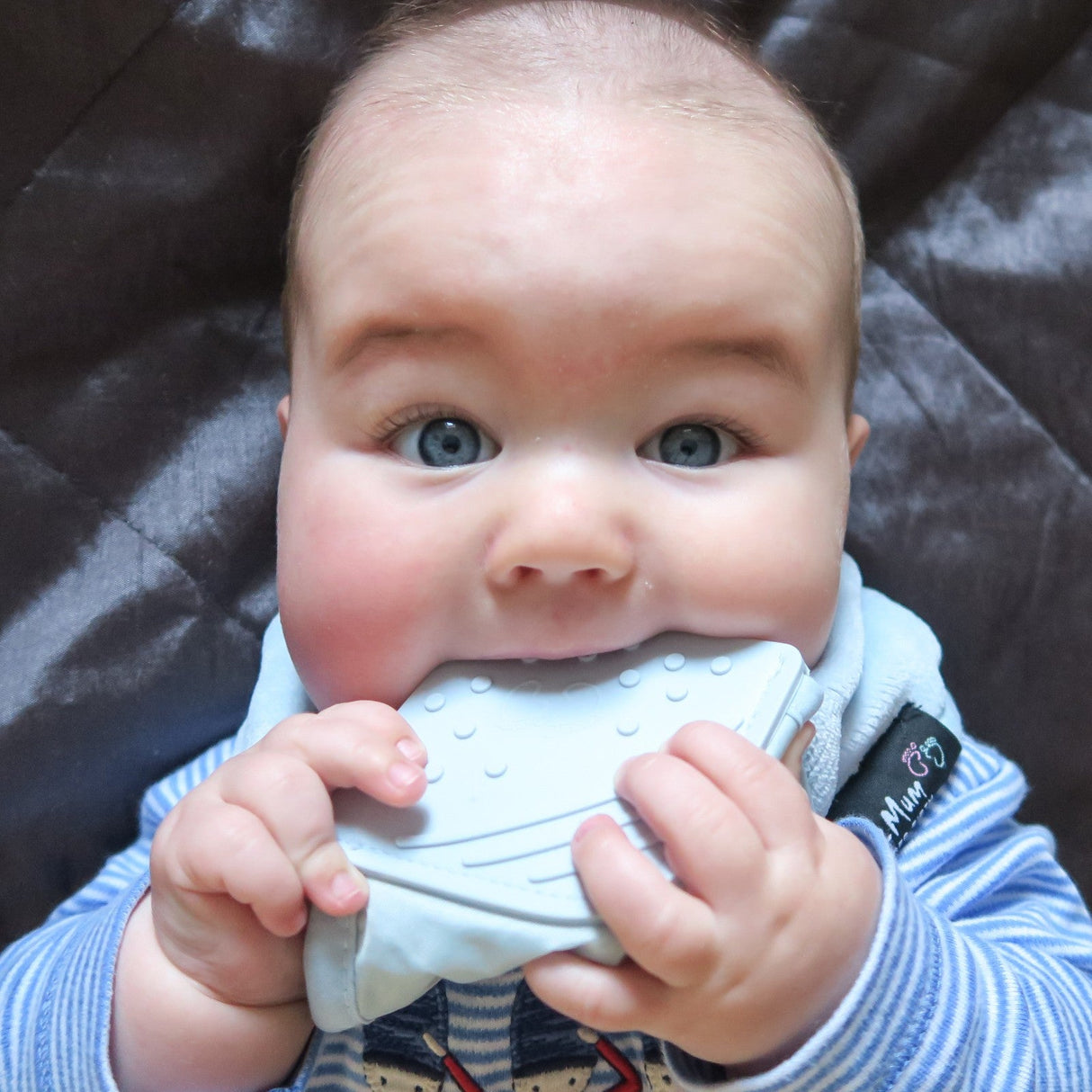 Mum 2 Mum Teething Bandana Wonder Bib - Purple
