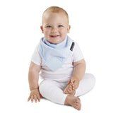 Mum 2 Mum Teething Bandana Wonder Bib - Baby Blue