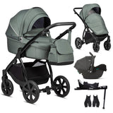 Noordi Fjordi V1 3in1 with Joie i-Snug 2 Car Seat, Fern
