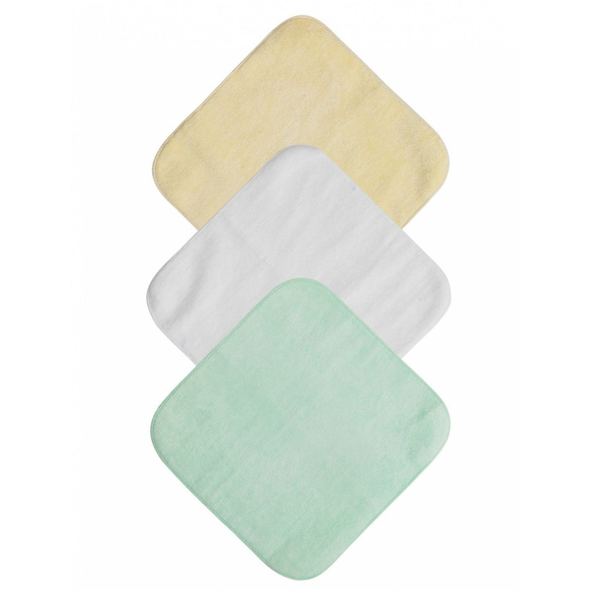 Mum 2 Mum Cotton Facewashers / Reusable Wipes - 6 Pack - PASTELS