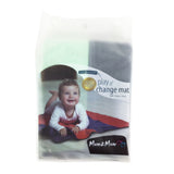 Mum 2 Mum Changing Mat / Playmat - Mint Green and Grey