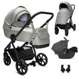 Noordi Fjordi V2 Leather 3in1 with Joie i-Snug 2 Car Seat