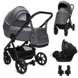 Noordi Fjordi V2 - 3in1 Travel System with Terra i-Size Car Seat