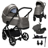 Noordi Fjordi V2 Leather 3in1 with Joie i-Snug 2 Car Seat