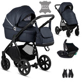 Noordi Fjordi V1 Leather 3in1 with Travel Carrier Car Seat
