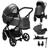 Noordi Fjordi V2 Leather 3in1 with Joie i-Snug 2 Car Seat
