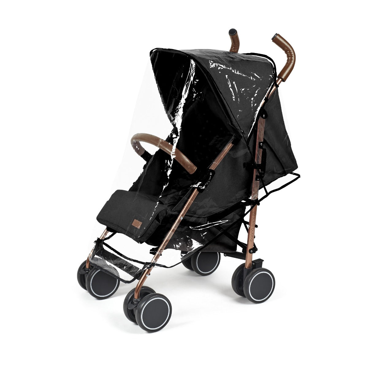 Ickle Bubba Discovery Stroller - Rose Gold/Black