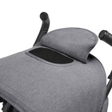 Ickle Bubba Discovery Stroller - Black/Graphite Grey