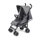Ickle Bubba Discovery Stroller - Black/Graphite Grey