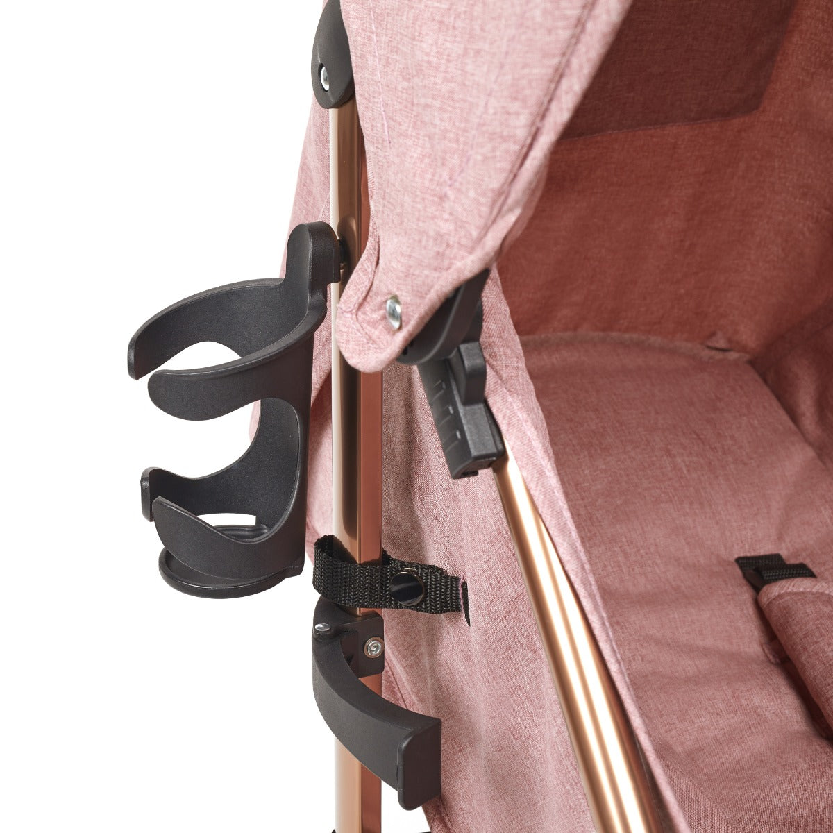 Ickle Bubba Discovery Max Stroller - Rose Gold/Dusky Pink
