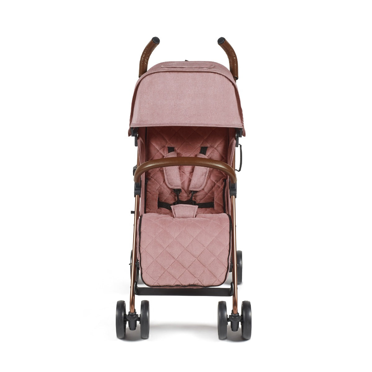 Ickle Bubba Discovery Prime Stroller - Rose Gold/Dusky Pink