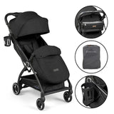 Ickle Bubba Aries Prime Auto-Fold Stroller - Black
