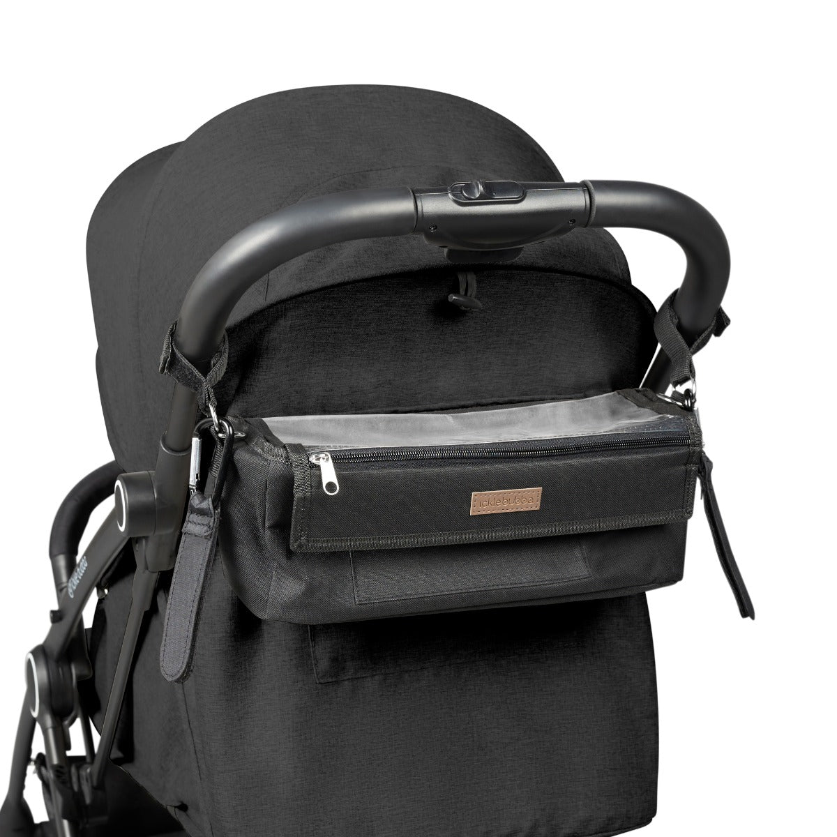 Ickle Bubba Aries Prime Auto-Fold Stroller - Black