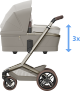 Maxi-Cosi Fame 10 Piece Premium Travel System - Sapphire Sand