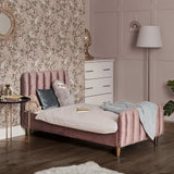 Obaby Gatsby Toddler Bed - Dusty Pink