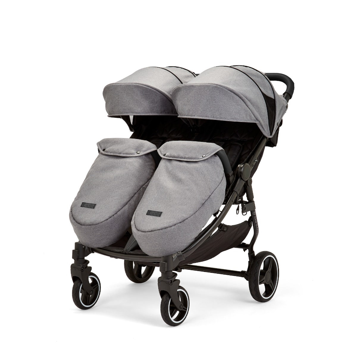 Ickle Bubba Venus Max Double Stroller - Space Grey