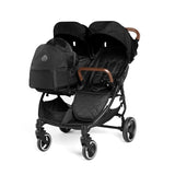 Ickle Bubba Venus Prime Double Stroller - Black
