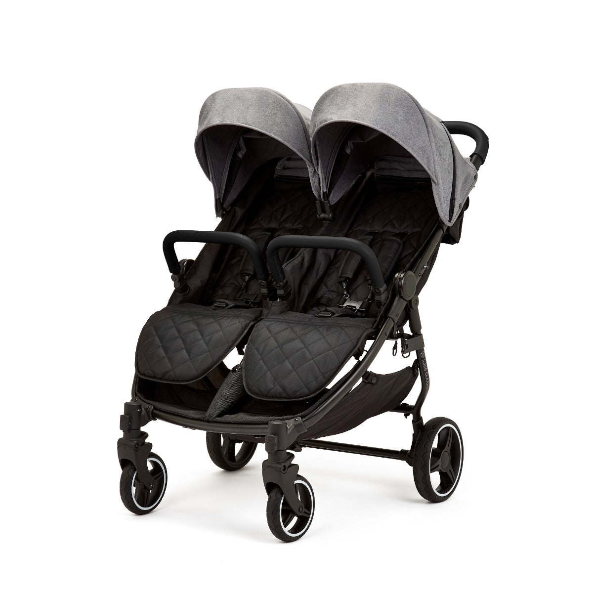 Ickle Bubba Venus Prime Double Stroller - Space Grey