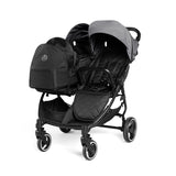 Ickle Bubba Venus Prime Double Stroller - Space Grey