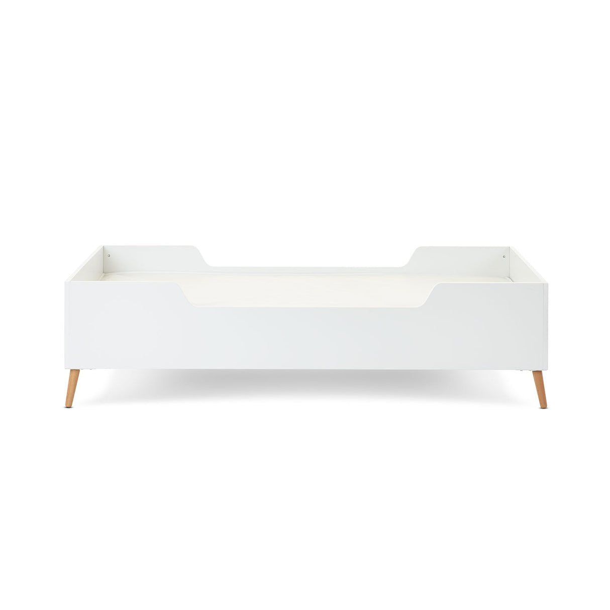 Obaby Maya Single Bed - White With Natural