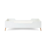 Obaby Maya Single Bed - White With Natural