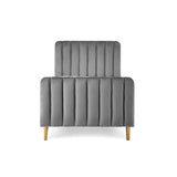 Obaby Gatsby Toddler Bed - Velvet Grey