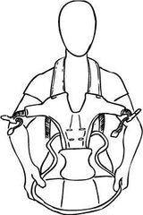Jané Kangaroo Baby Backpack Carrier | Ergonomic 3-in-1 from Birth to 15kg