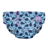 Reusable Swim Nappy in Blue Whale