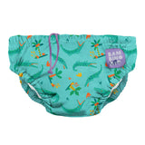 Reusable Swim Nappy in Crafty Croc