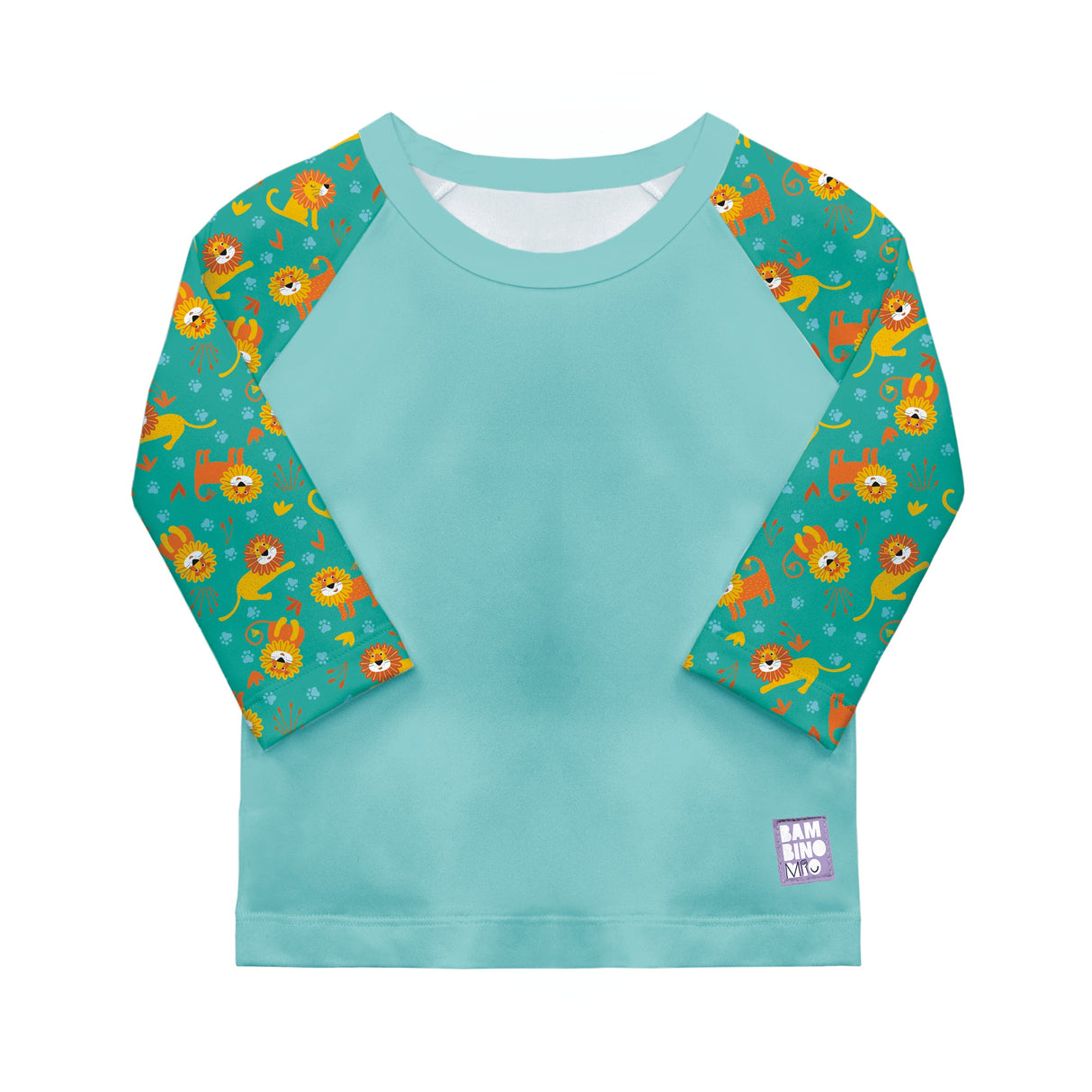 UPF 40+ Soft and Gentle Protective Swim Rash Vest in Cool Cats