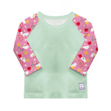 UPF 40+ Soft and Gentle Protective Swim Rash Vest in Happy Days