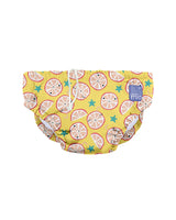 Reusable Swim Nappy in Cool Citrus