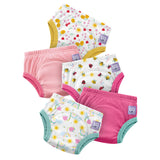NEW: 5 Pack Reusable Potty Training Pants in Summer Smiles - Elite Design