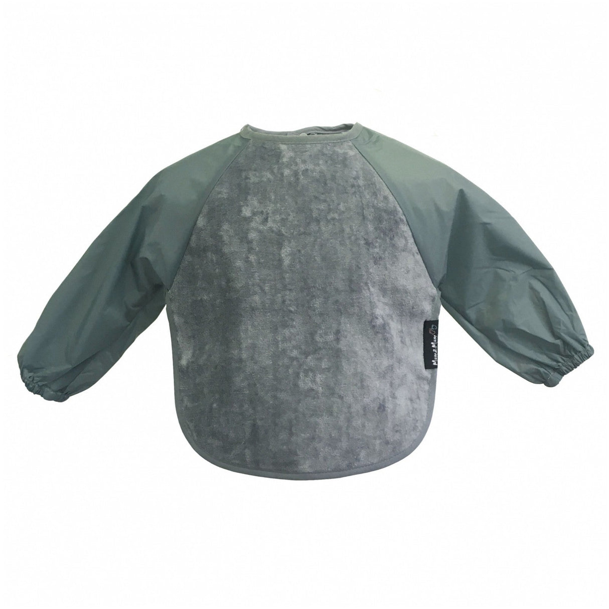 2 PACK - Mum 2 Mum Long Sleeved Wonder Bib LARGE 18m - 3 years - Grey & Navy
