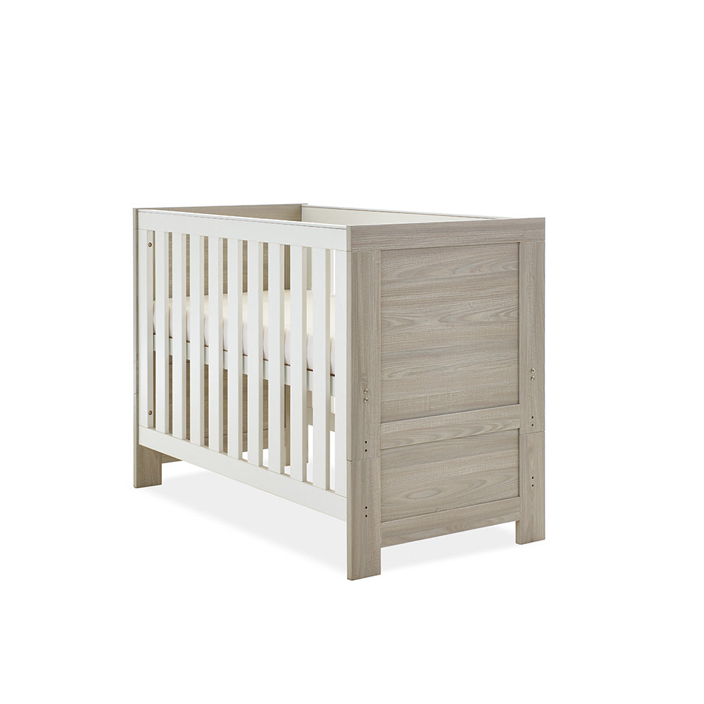 Obaby Nika Mini 2 Piece Room Set - Grey Wash & White