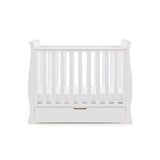Obaby Stamford Space Saver Sleigh 2 Piece Room Set - White