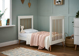 Obaby Maya Mini 2 Piece Room Set - White With Natural