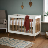 Obaby Maya Mini 3 Piece Room Set - White With Natural