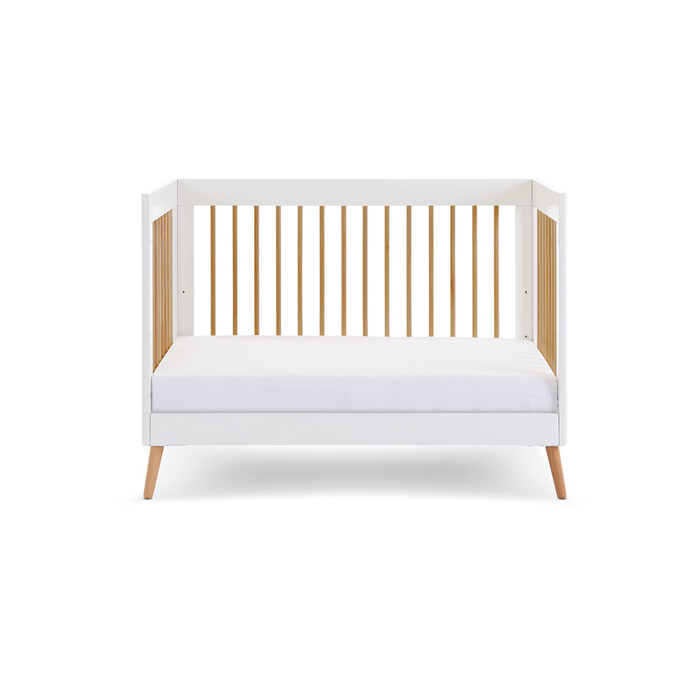 Obaby Maya Mini 2 Piece Room Set - White With Natural